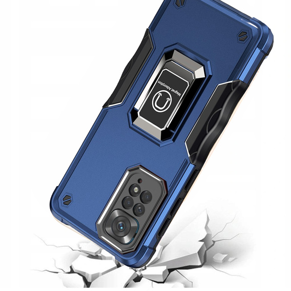 Etui do Xiaomi Redmi Note 11 / 11S, Dual-Layer Armor, niebieskie