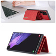 Etui do Samsung Galaxy S23 Ultra, DG.MING 2in1, czerwone