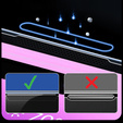 2x Szkło Szkło Hartowane do iPhone 14 Pro Max, ERBORD Easy App Full Screen Protector