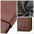 Etui Tech-Protect Wallet do Samsung Galaxy A35 5G, brązowe