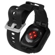 Pasek z etui Spigen do Apple Watch 4/5/6/7/8/9/SE 44/45mm, Rugged Armor Pro, Czarny