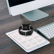 Pasek Skórzany do Xiaomi Redmi Watch 3 Active, Czarny