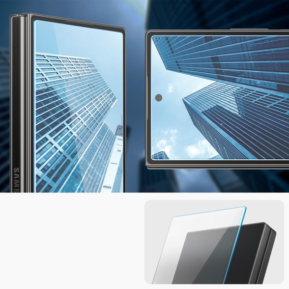 SPIGEN Szkło Hartowane do Samsung Galaxy Z Fold 6 , Glas.TR EZ Fit (2 sztuki)