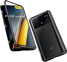 Etui do Xiaomi Poco F6 Pro, Frame Case, czarne