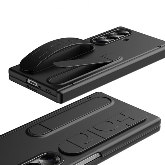 Etui z rączką i podstawką do Samsung Galaxy Z Fold7 – czarne