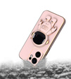 Etui do Oppo Reno 13F / Oppo Reno 13FS, Astronaut, różowe