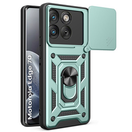 Etui pancerne CamShield Slide z osłoną aparatu i ringiem do Motorola Edge 70