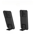 Etui pancerne do Samsung Galaxy A14 4G/5G, Camshield z podstawką, Czarne
