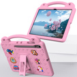 Etui ochronne z pianki EVA do Samsung Galaxy Tab S10 FE+ – dziecięce, z podstawką i uchwytem - różowe