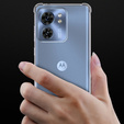 Etui do Motorola Edge 40, Dropproof, Przezroczyste
