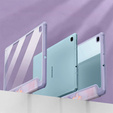 Etui Smartcase Hybrid do Samsung Galaxy Tab S6 Lite, z miejscem na rysik – fioletowe Marble
