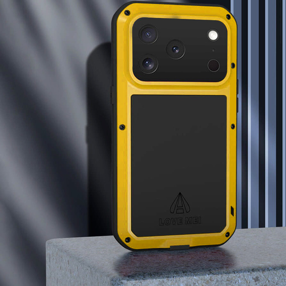 Pancerne etui ze szkłem hartowanym do iPhone 17 Pro