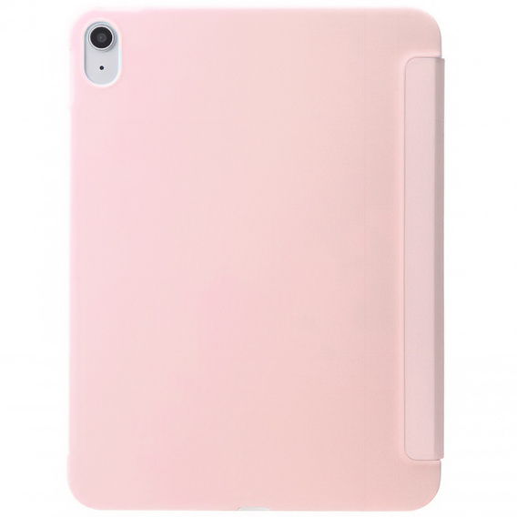 Etui do iPad 11" 2025 A16 (11 gen.) / iPad 10.9" 2022 (10 gen.), Smart Pencil, z miejscem na rysik, różowe