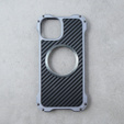 Etui R-JUST do iPhone 13 Pro, pancerne, do MagSafe, czarne