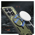 Etui do Xiaomi 14T, Military MagSafe, zielone