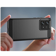 Etui do Motorola Edge 40 Neo, Karbon, czarne