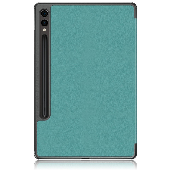 Etui do Samsung Galaxy Tab S9 Plus, Smartcase z miejscem na rysik, zielone