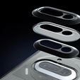 Etui do Nothing Phone 3A, Fusion Hybrid, przezroczyste / czarne
