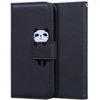 Etui Wallet do Samsung Galaxy A52 / A52S, Panda, Black