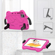 Etui dla dzieci do Xiaomi Redmi Pad SE 11" / Huawei MatePad 11 2021 / DOOGEE T30 Pro / Lenovo Tab M11, dziecięce z uchwytem, różowe
