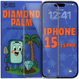 Szkło Hartowane Diamond Palm do iPhone 15/15 Pro