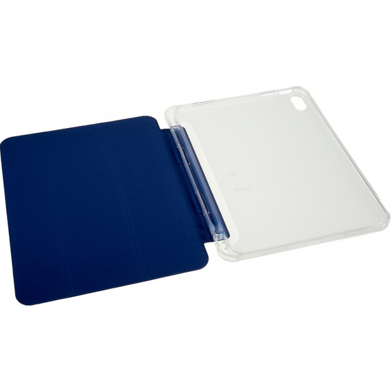 Etui do iPad 11" 2025 A16 (11 gen.) / iPad 10.9" 2022 (10 gen.), Pencil Hybrid, z miejscem na rysik, Granatowe