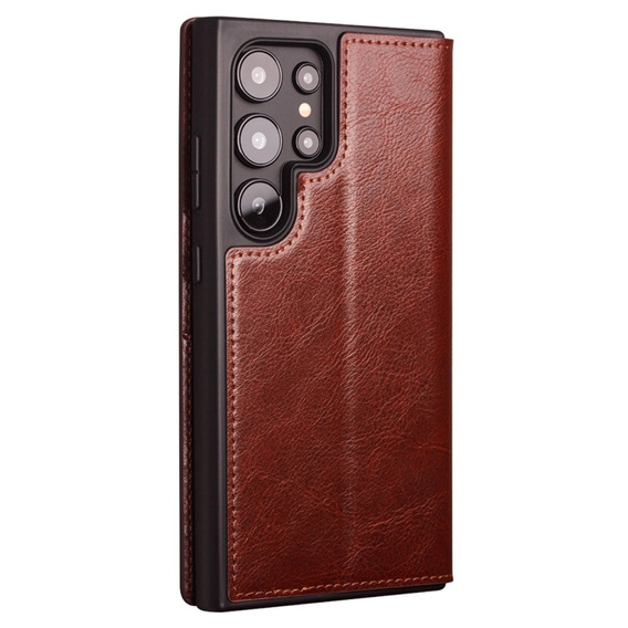 Etui QIALINO Leather Wallet z klapką do Samsung Galaxy S24 Ultra
