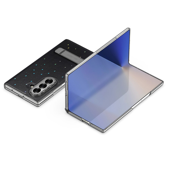 Etui Dux Ducis Stex z podstawką i szkłem hartowanym do Samsung Galaxy Z Fold7 5G