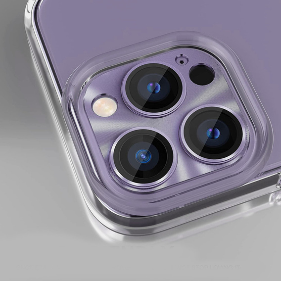 Osłona na obiektyw ENKAY do iPhone 14 Pro / 14 Pro Max, Purple
