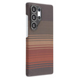 Etui do Samsung Galaxy S24 Ultra – magnetyczne Aramid Fiber, pomarańczowe