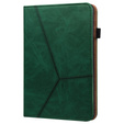 Etui do Lenovo Tab M10 Plus TB-X606F, Classic, z miejscem na rysik, zielone