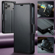 Etui portfelowe Glossy Litchi do iPhone 17 Pro Max