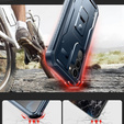 Etui pancerne do Samsung Galaxy S23 Plus, Dexnor Full Body (Two Frames), granatowe