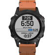 Skórzany Pasek Quickfit do Garmin Fenix 22mm, Brązowy