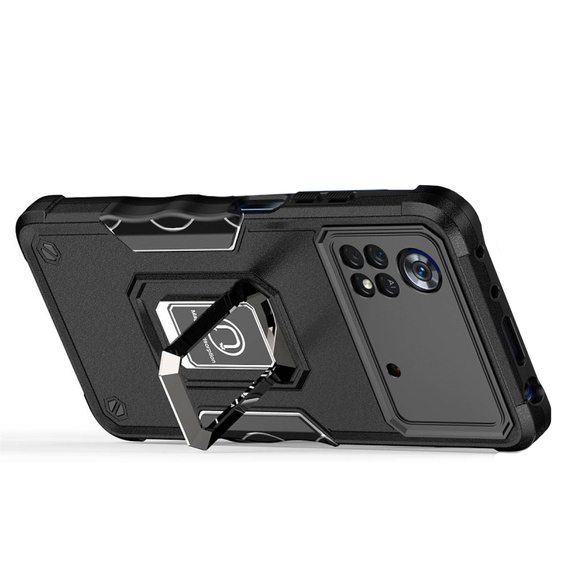 Etui do Xiaomi Poco X4 Pro 4G, Dual-Layer Armor, czarne