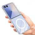 Przezroczyste etui z MagSafe do Samsung Galaxy Z Flip7 5G