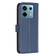 Etui z klapką do Xiaomi Redmi Note 13 Pro 5G,BINFEN Wallet, niebieskie