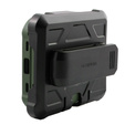 Etui pancerne do Samsung Galaxy Z Flip 4 5G, Dexnor Clip Holder, zielone