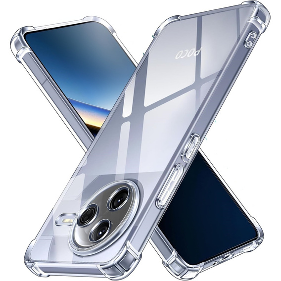 Etui do Xiaomi Poco F7 Pro, Dropproof, przezroczyste