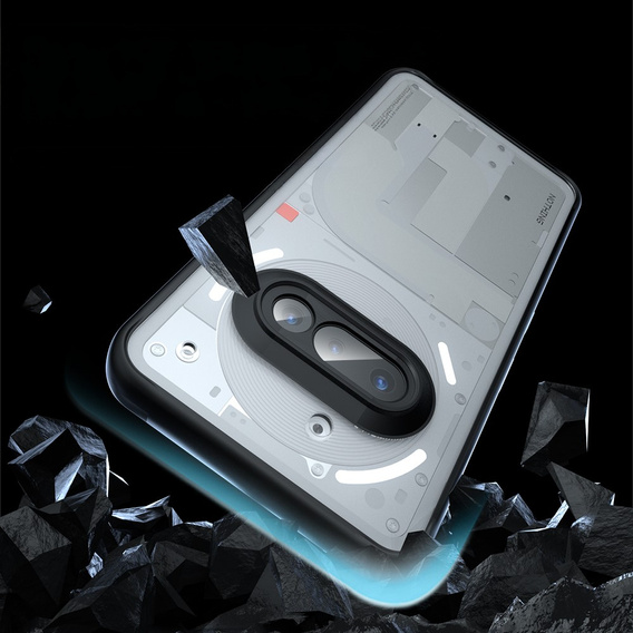 Etui do Nothing Phone 3A, Fusion Hybrid, przezroczyste