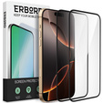 2x Szkło hybrydowe ERBORD Ceramic do iPhone 17 Pro/17/16 Pro