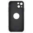 Etui do MagSafe do iPhone 14, Hole for Apple Logo, niebieskie
