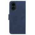 Etui z klapką do Oppo A58 4G, Card Slot, niebieskie