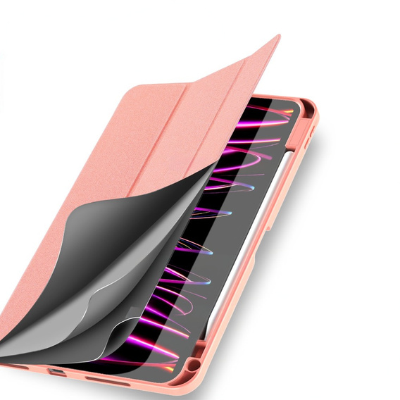 Etui do iPad Pro 11" 2024 (5 gen.), Dux Ducis Domo, różowe