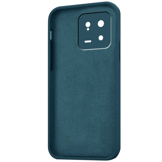Etui do Xiaomi 13 5G, Silicone Lite, zielone