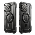 Etui Supcase do iPhone 16, Unicorn Beetle XT, Czarne