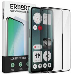 2x Szkło Hartowane ERBORD 3D do CMF Nothing Phone 2 Pro – ochrona całego ekranu