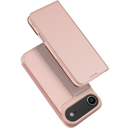 Etui Dux Ducis do iPhone 17 Air, Skin Pro, z klapką, z miejscem na kartę,  różowe