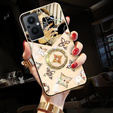 Etui Fashion do Oppo Reno7 Lite, różowe