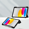 Etui do iPad 11" 2025 A16 (11 gen.) / iPad 10.9" 2022 (10 gen.), Smartcase Hybrid, z miejscem na rysik, czarne